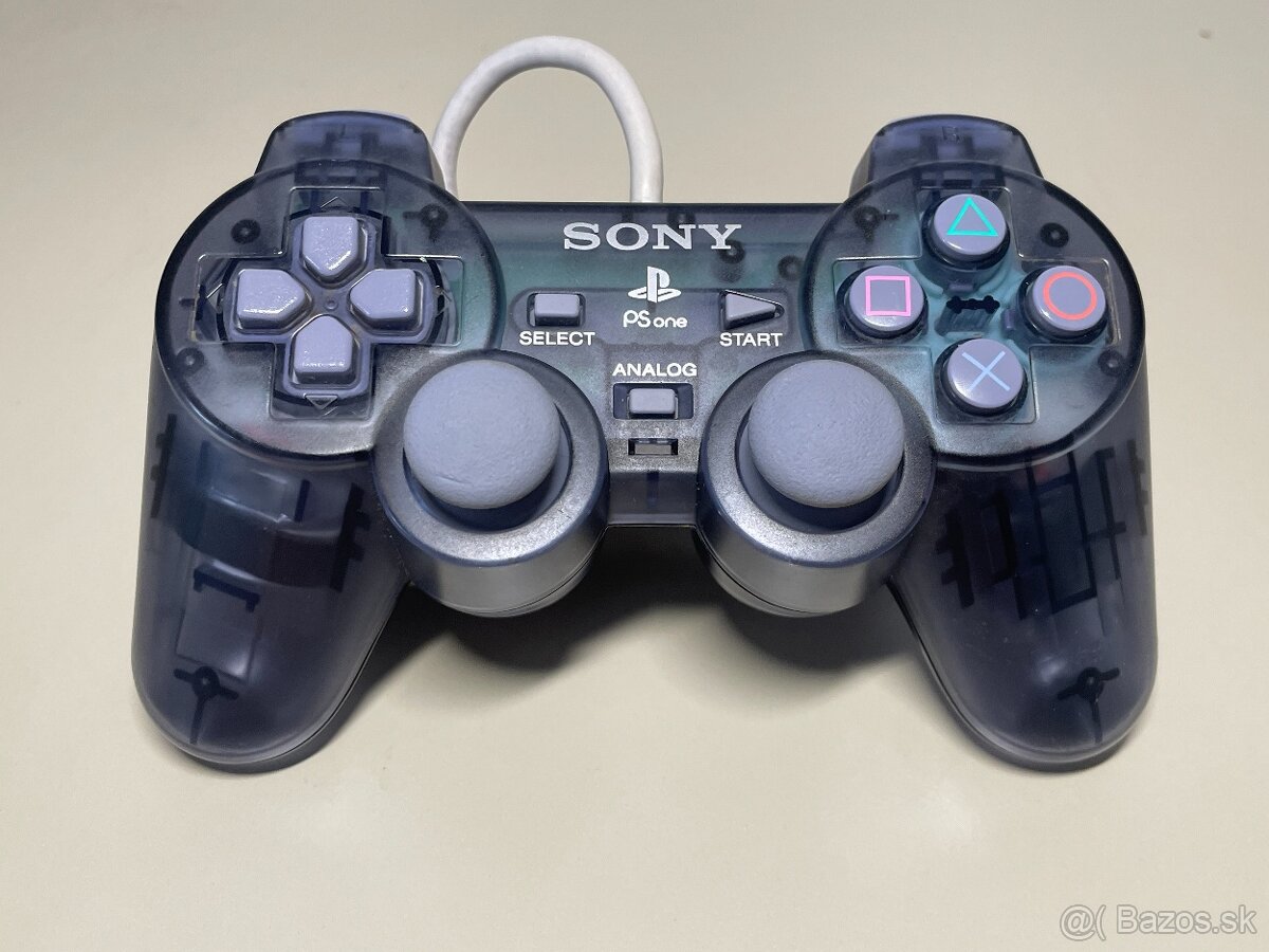 PS One s modchipom + raritný ovládač, memory karta - 8