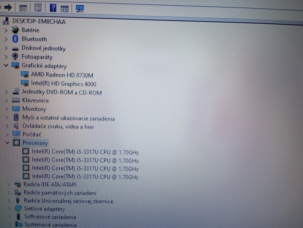 predám veľký 17" ntb DELL / Intel core i5 / 8gb ram / HDMI - 8