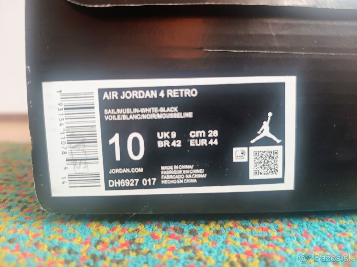 Jordan 4 yellow Thunder - 8