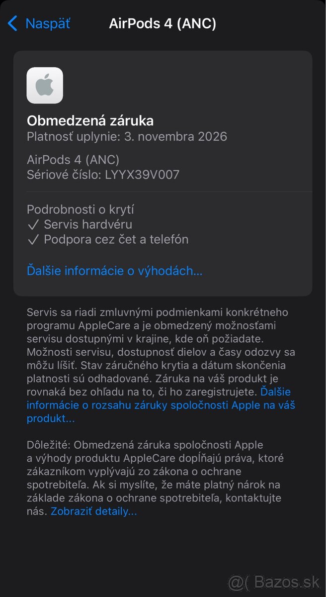 Apple AirPods 4 ANC - nové, rok záruka - 8