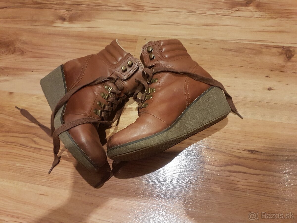 Zateplené topánky/čižmy č.38 - 8