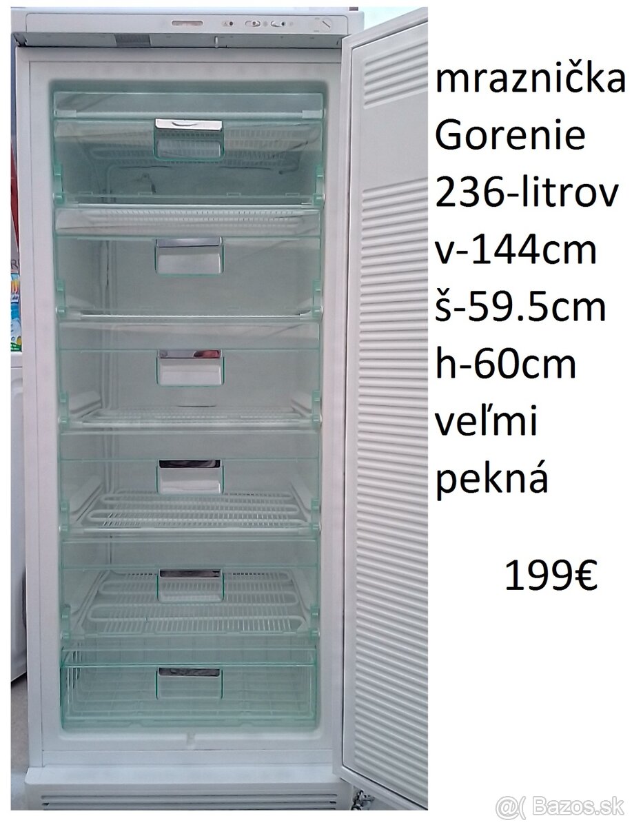 predám mrazničku BOSCH -Gorenie-Zanussi -Candy - 8