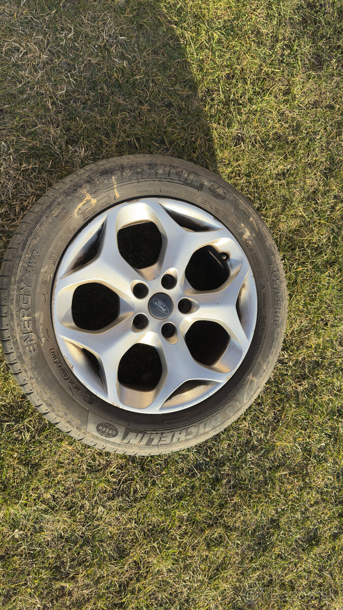 Letne pneumatiky R16 ford focus + rezerva - 8