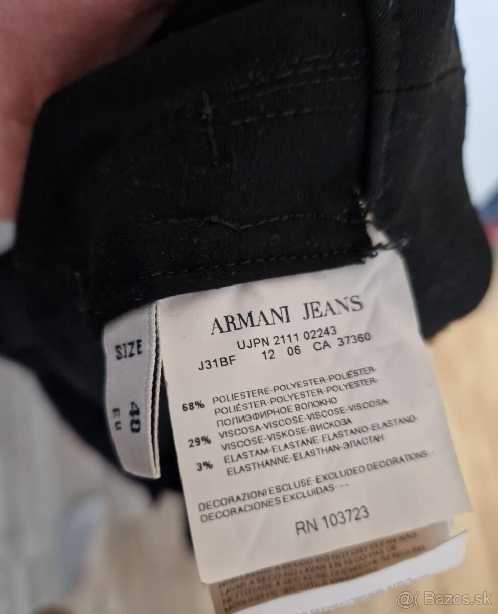 ARMANI JEANS - pánske nohavice - 8