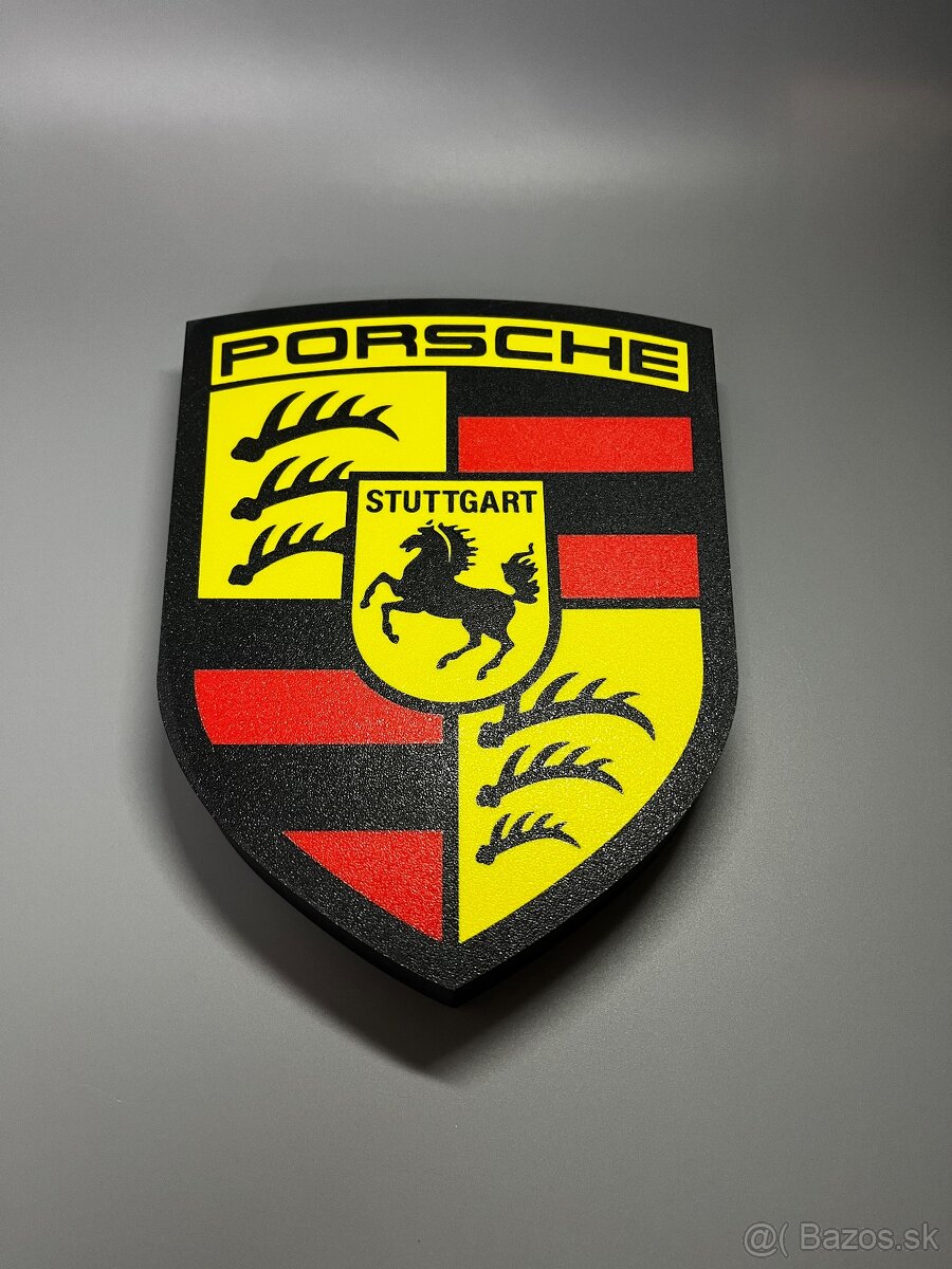 Porsche LED logo lampa - 8