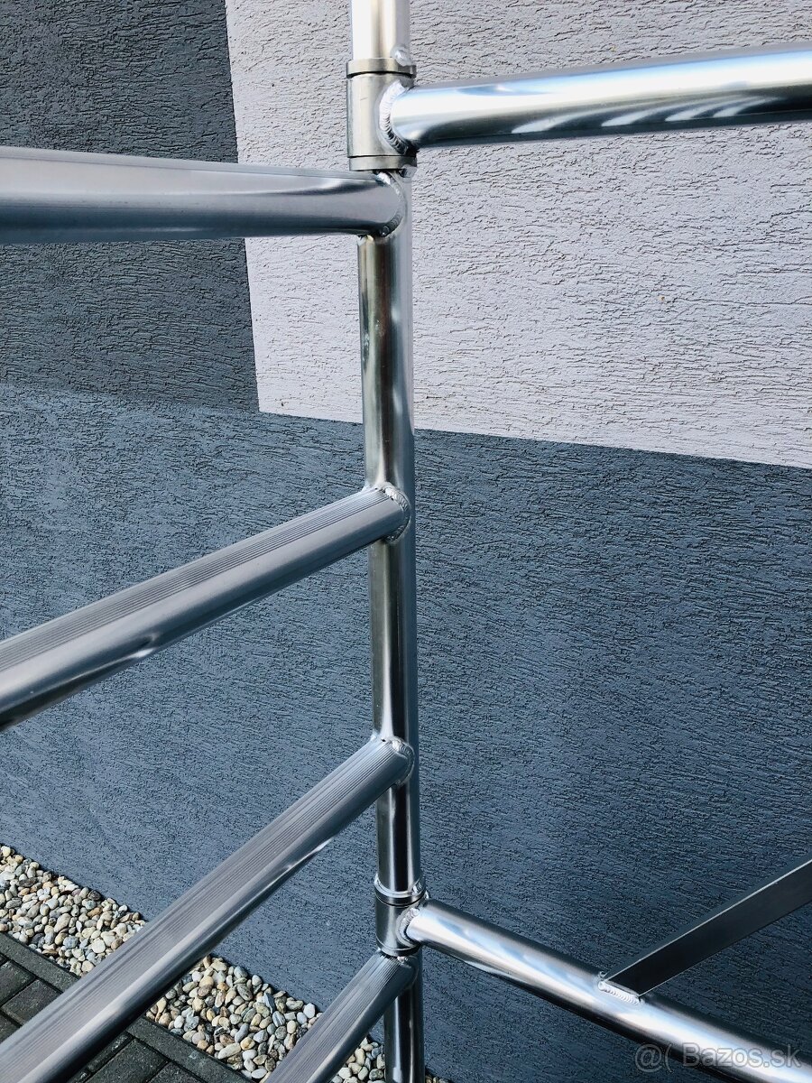 Pojazdné hliníkové lešenie. AL 135 - ZOSILNENÉ - 8