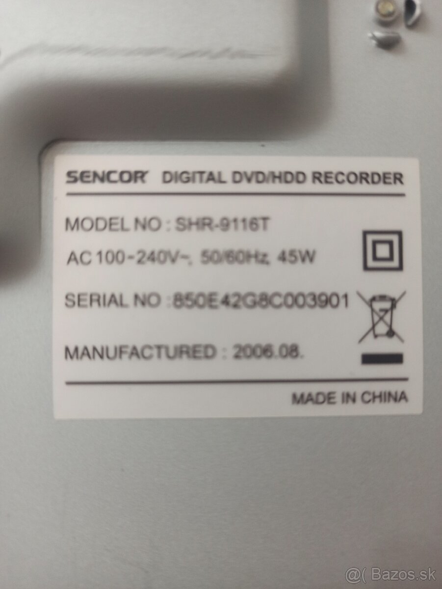 DVD a RAM recorder - 8