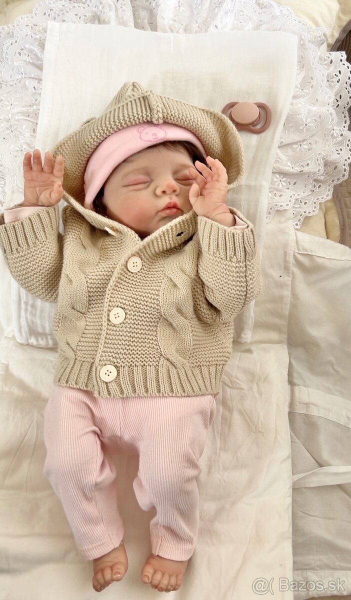 Realistická bábika Alicka - 8