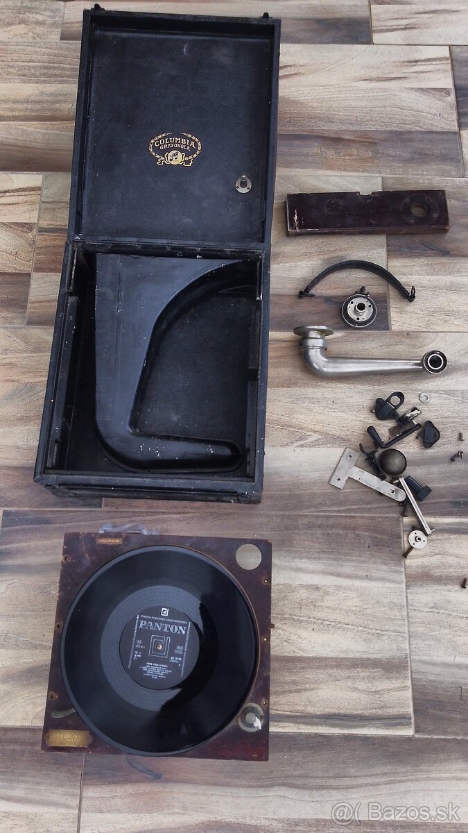 Prodám americký gramofon od Columbia na kliku . - 8