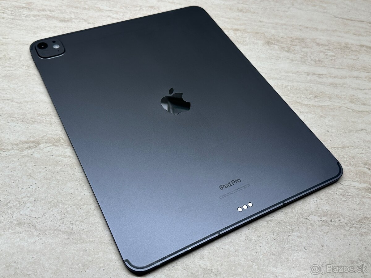 iPad Pro 13 256GB Wi-Fi + Cellular Space Black, 100% batéria - 8