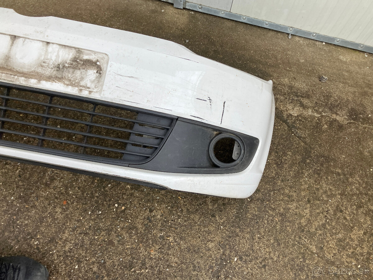 predni naraznik vw touran caddy 10-14 bily - 8