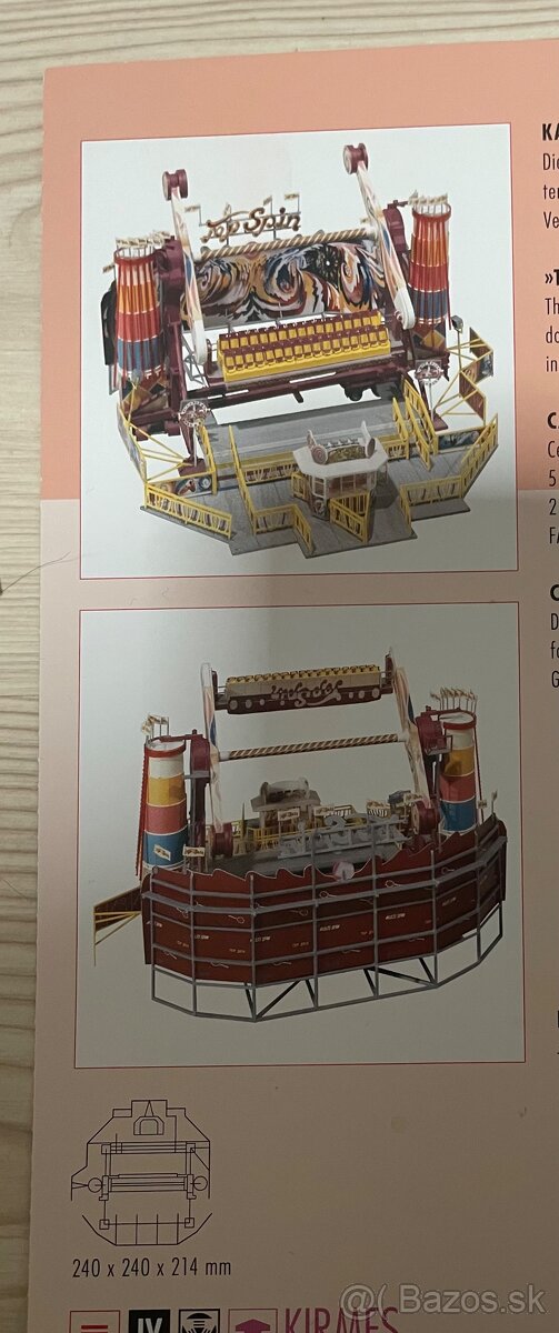 Modely lunaparkových atrakcií. - 8