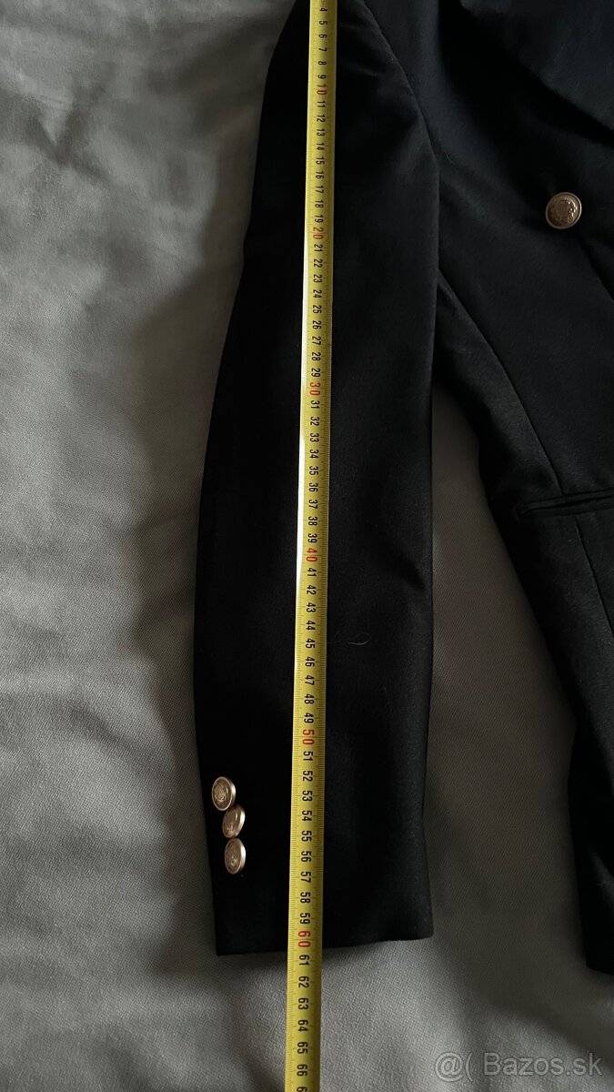 Dvojradove cierne sako - 8