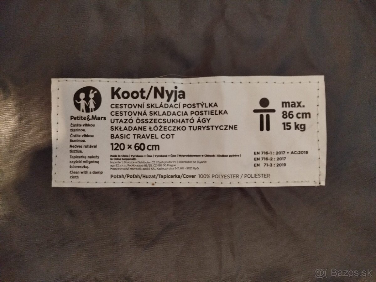 Detská cestovná postielka - 8