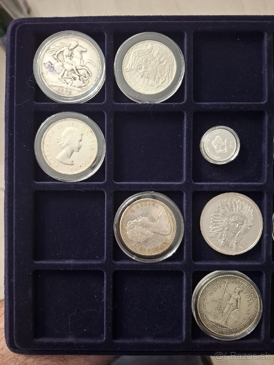 Strieborne mince - 8