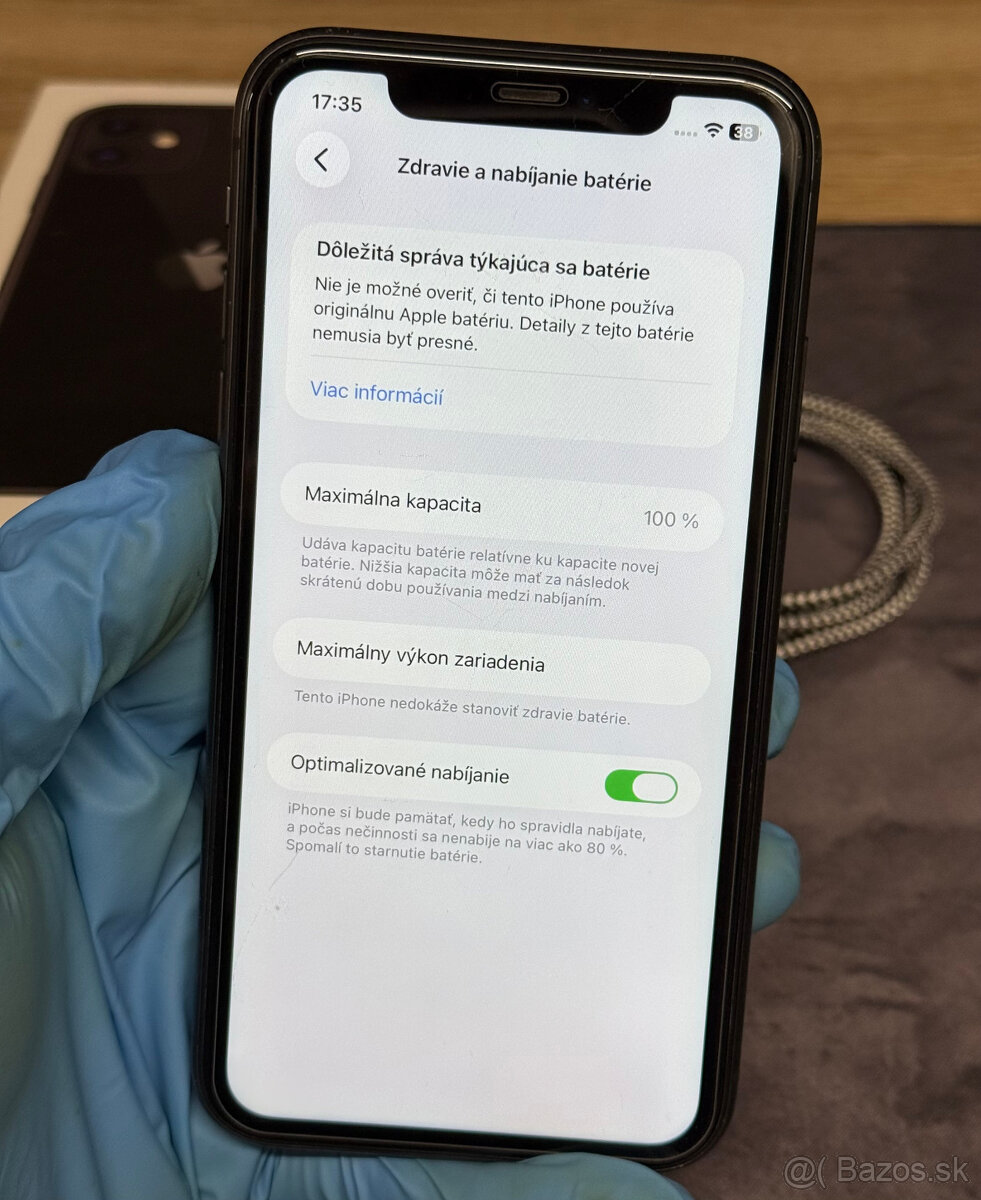 Apple iPhone 11 128 GB Black / nová batéria - 8