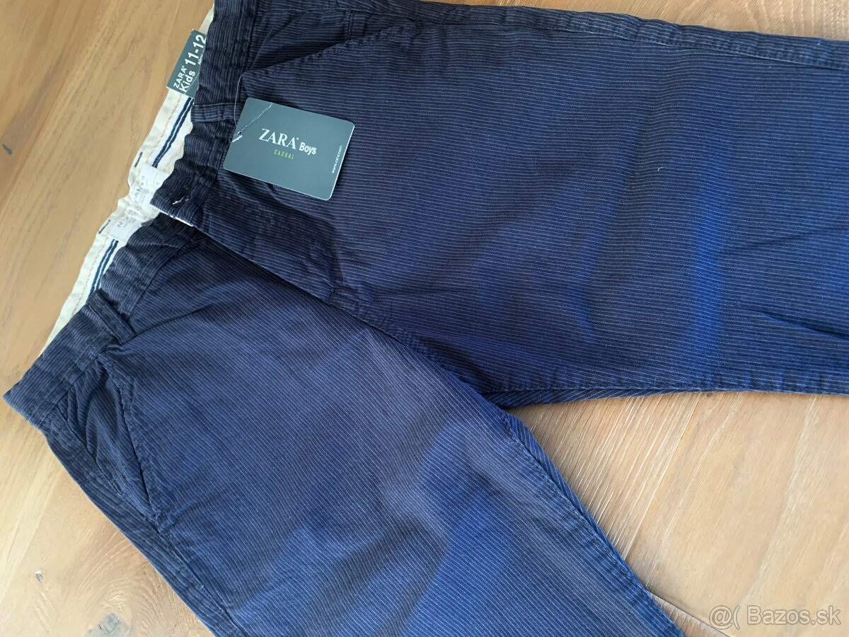 Nohavice chlapčenské NOVÉ, 11-12r., veľkosť 152, ZARA - 8
