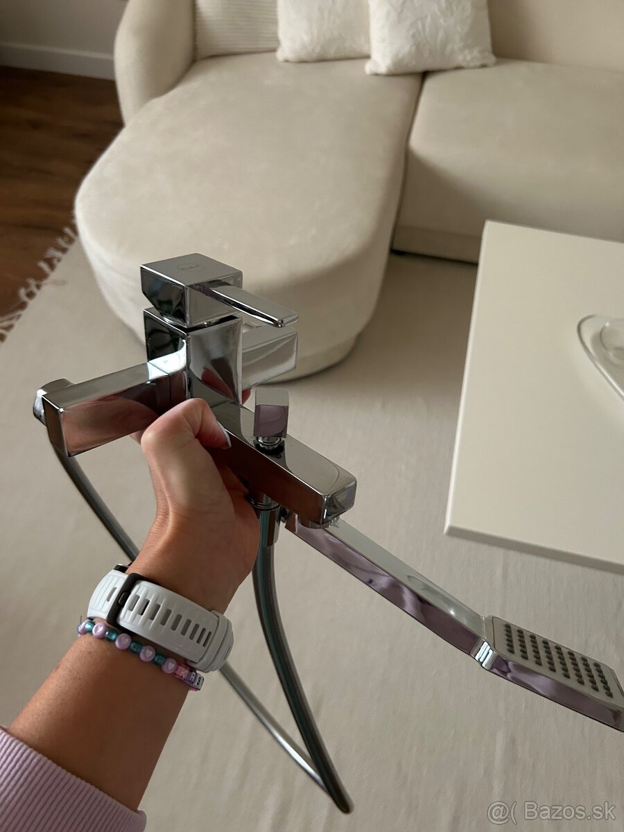 Batérie do kúpeľne 2x: umývadlová + vaňová (cena je za obe) - 8