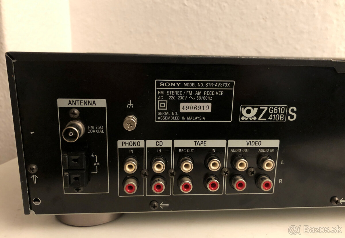 SONY STR AV370 - 8