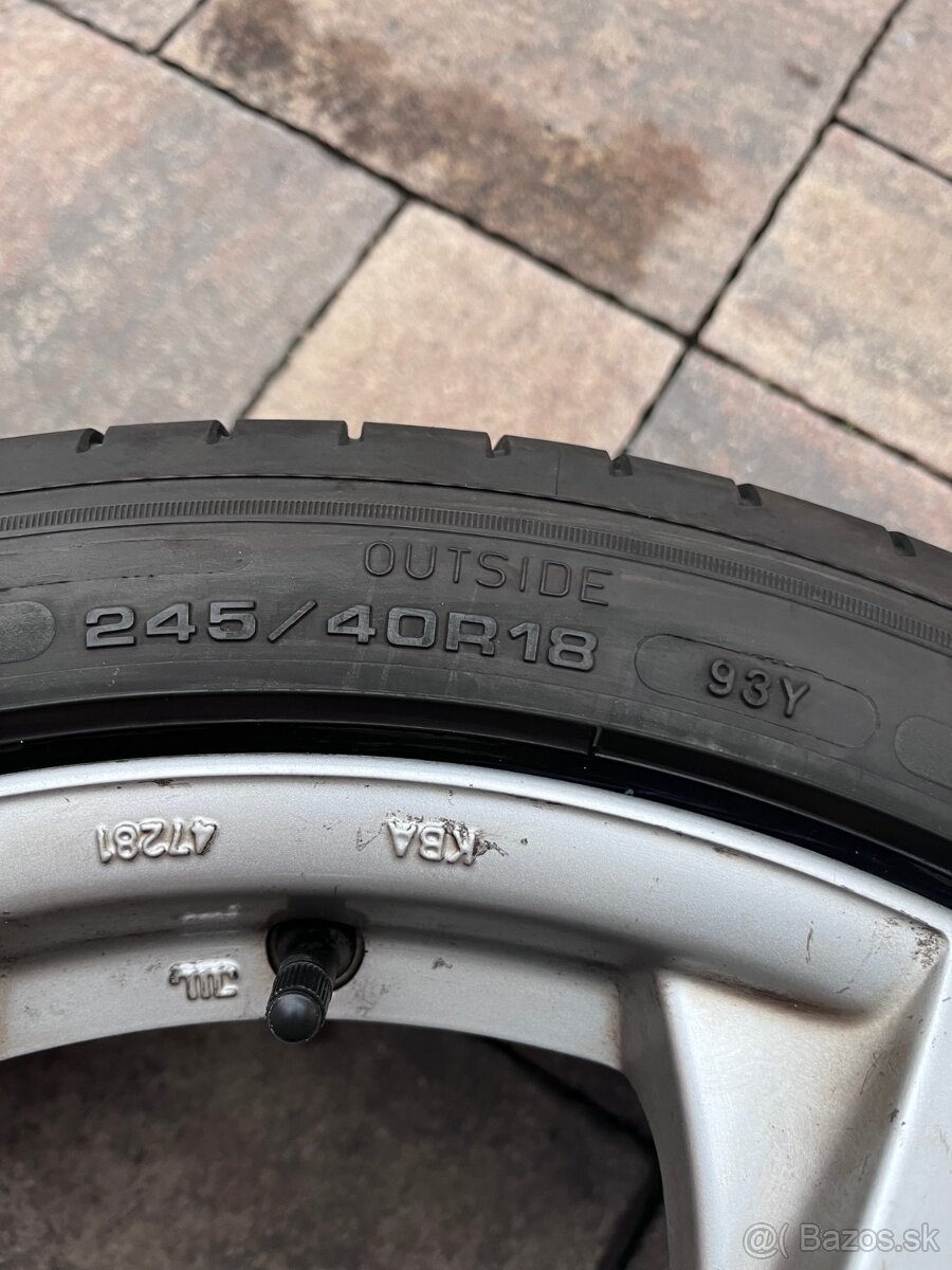 Orig. hlíník. disky Audi R18, 5x112 - 8