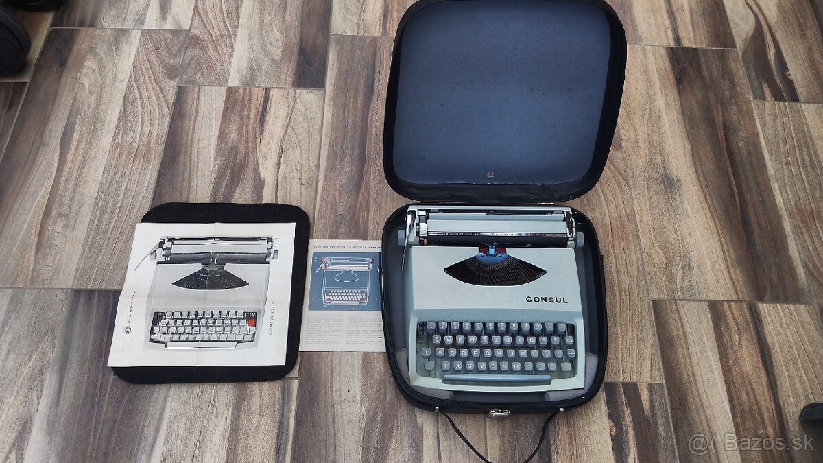 Predám písací stroj Consul . - 8