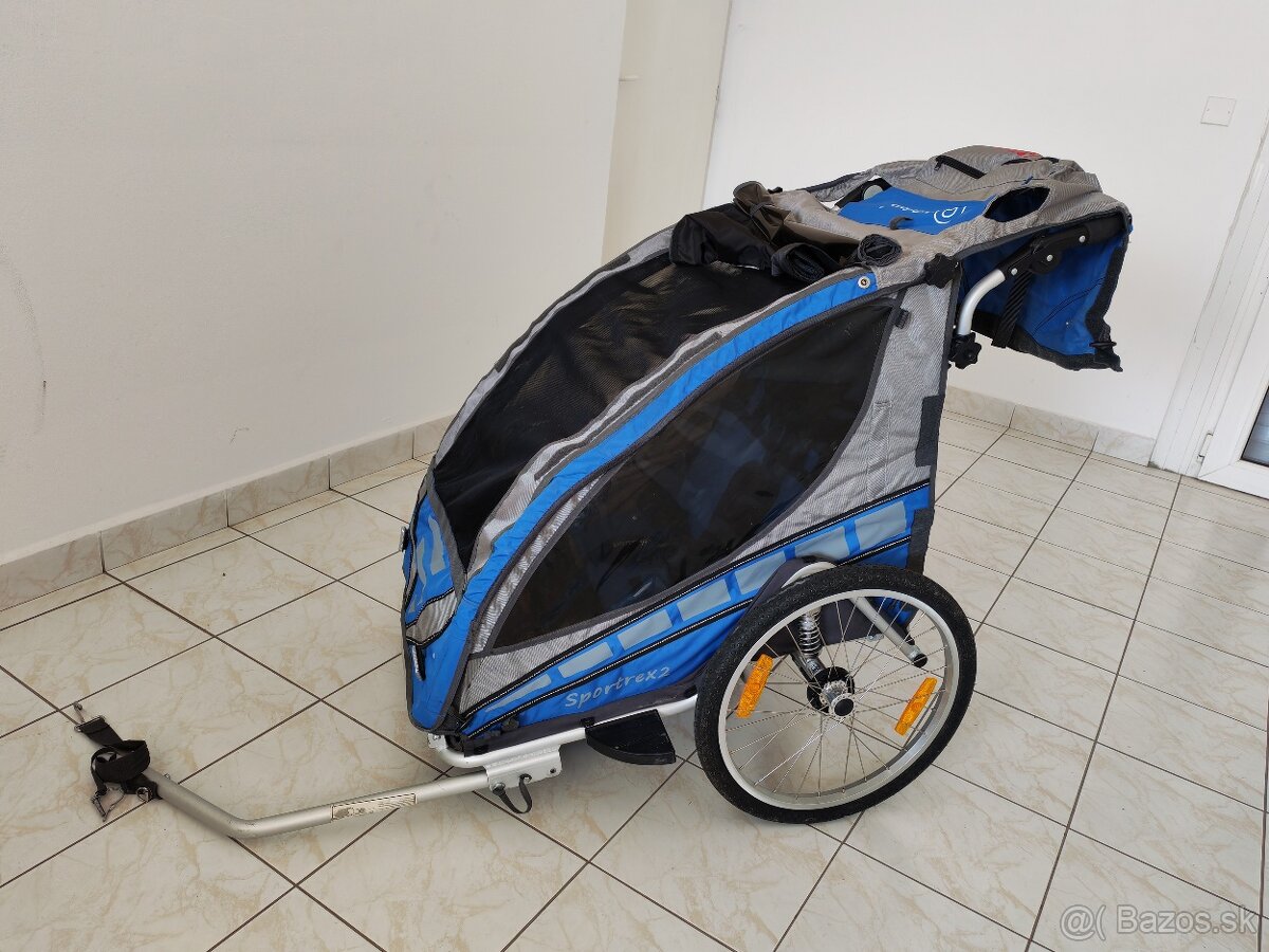 Cyklo vozík pre 2 deti Queridoo - 8