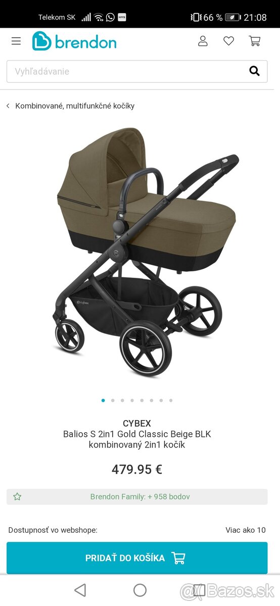 KOČÍK CYBEX BALIOS S 2v1 - 8