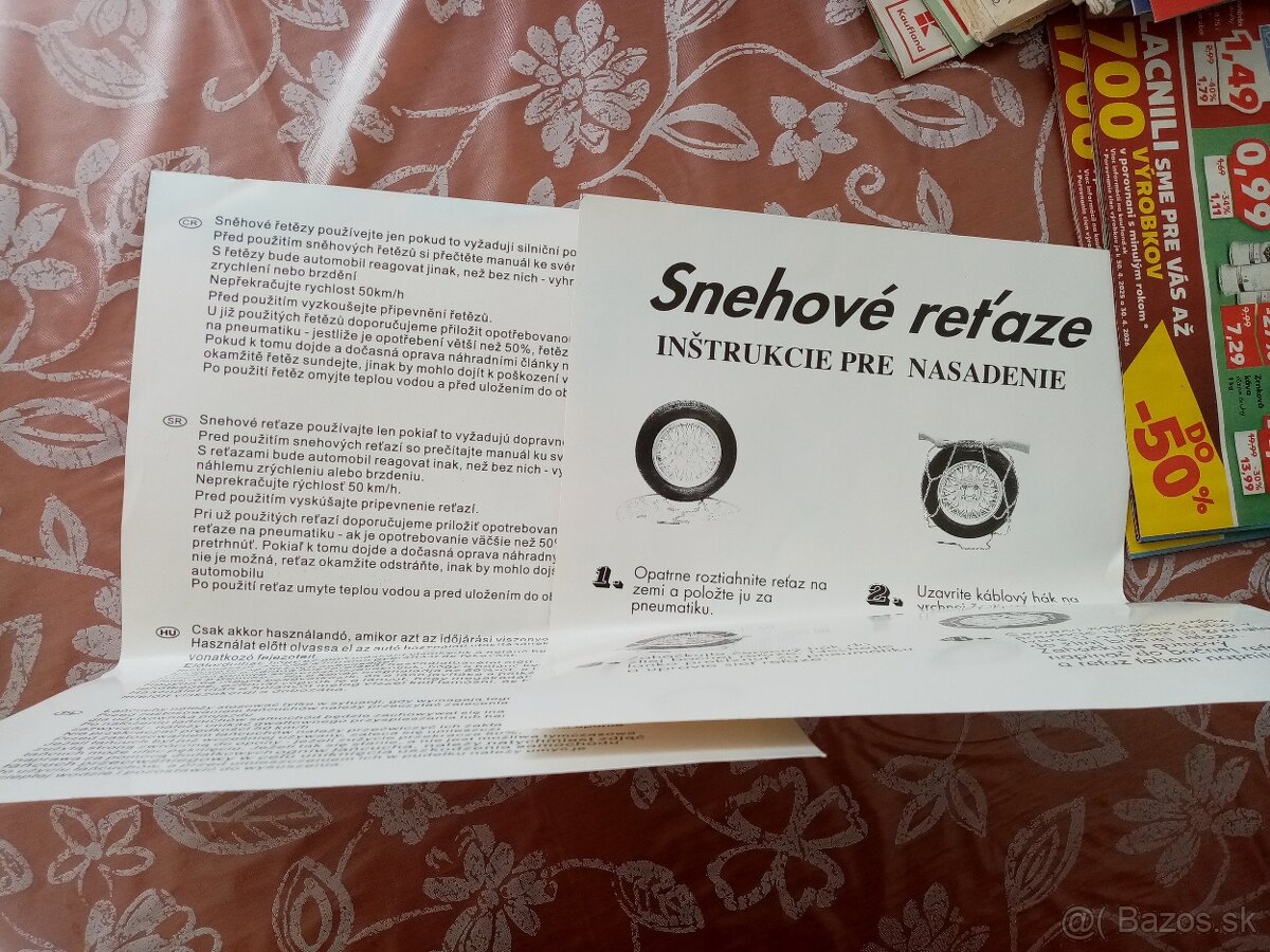 Reťaze do snehu či náročného terénu - 8