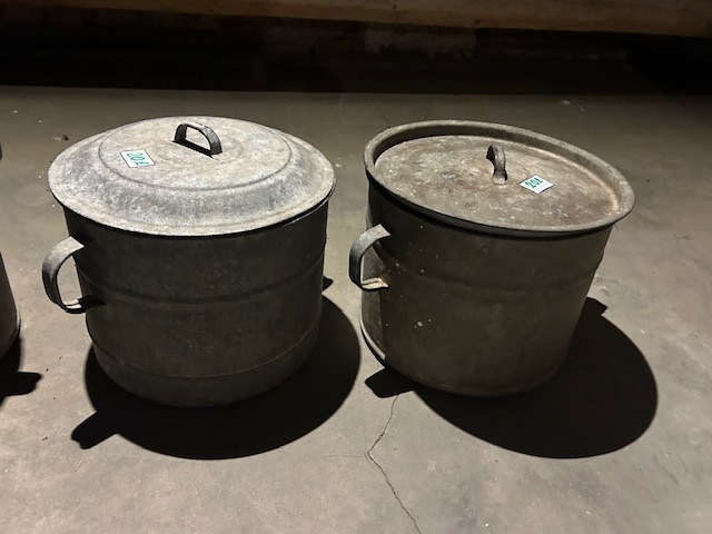Predám smaltované a pozinkovaná hrnce na zabíjačku,zaváranie - 8