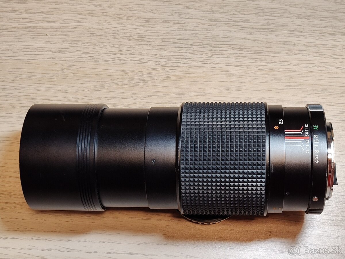 Konica AR Hexanon 200mm /f4 - 8