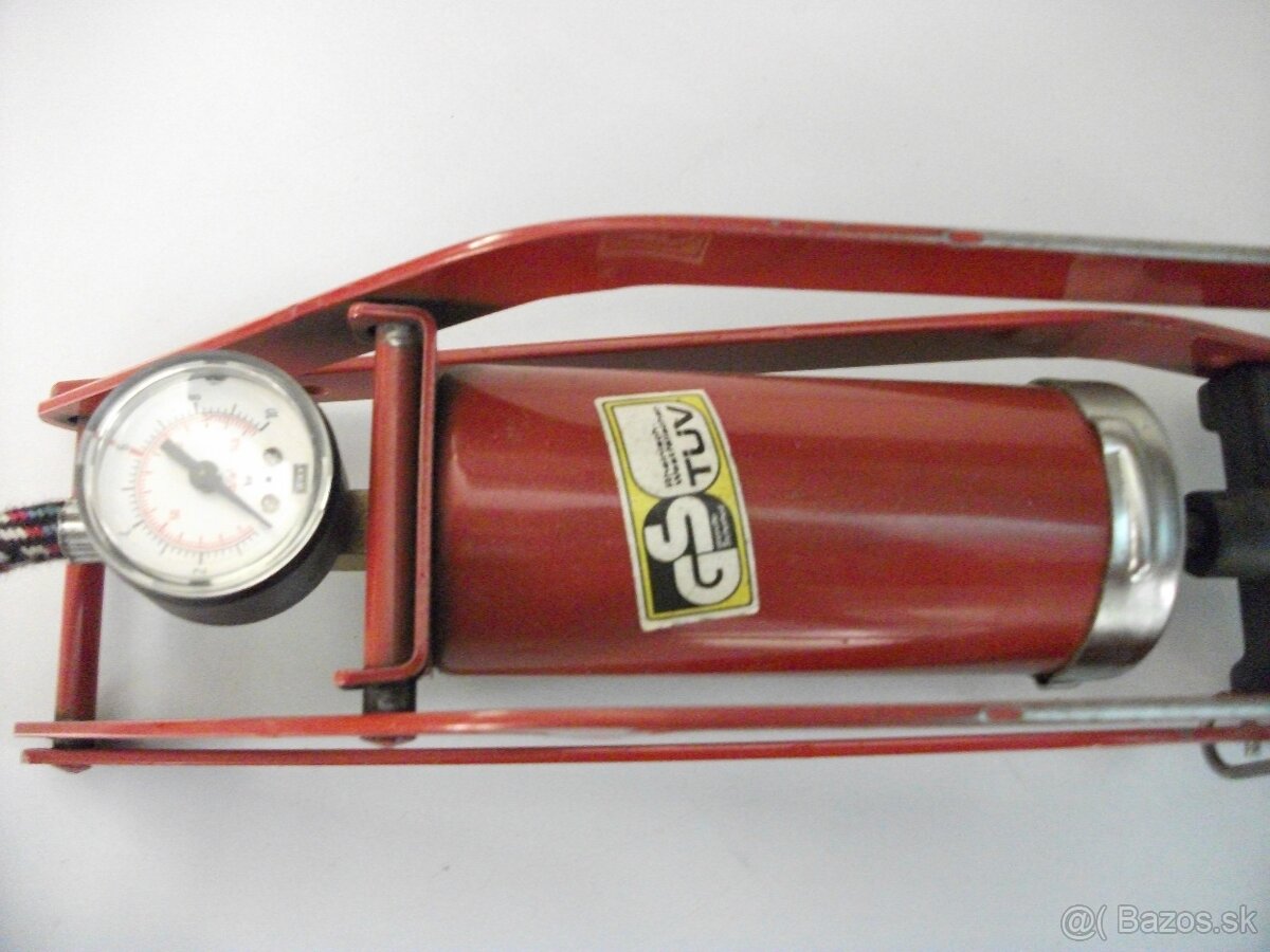 Retro nožná pumpa(hustilka). - 8