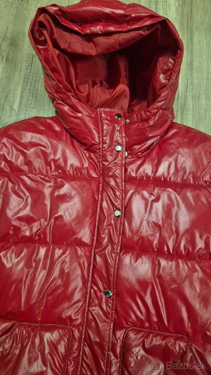 Červená zimná bunda Mohito - 8