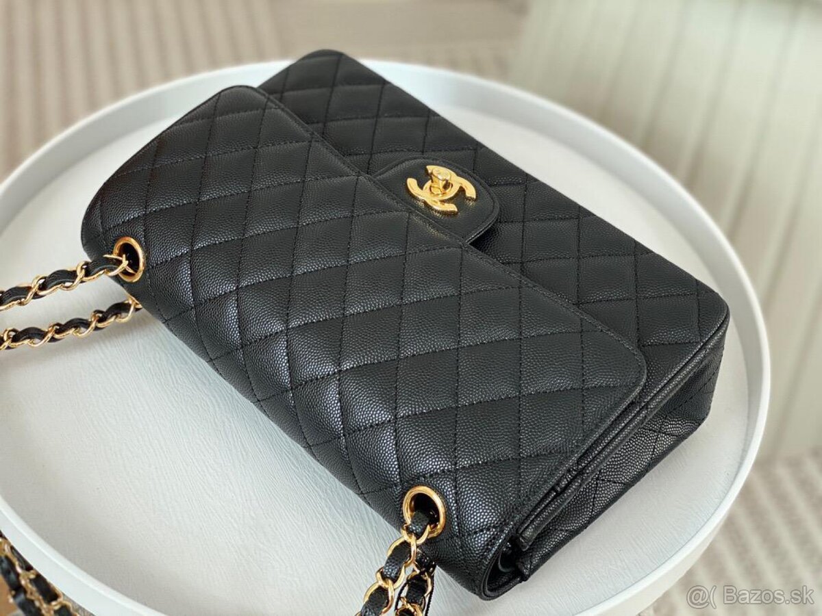 kabelka c h a n e l práva koža - 8