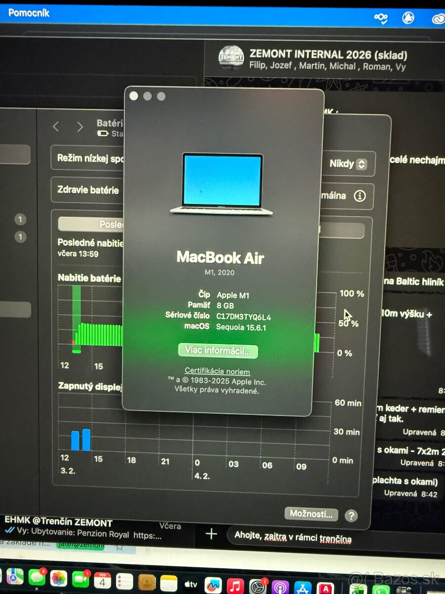 MacBook Air M1 2020 (kozmicky sivá) - 8