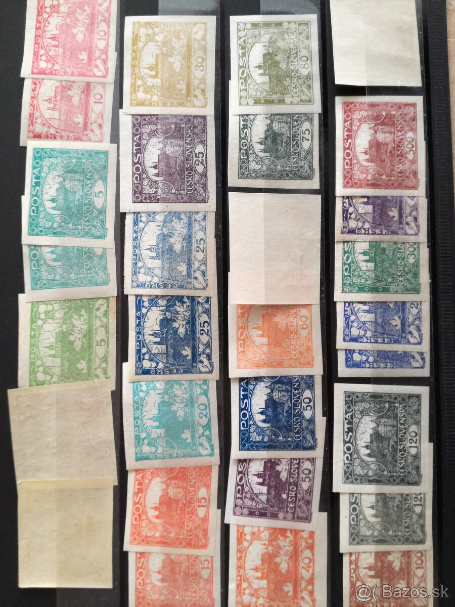 znamky československo - 8