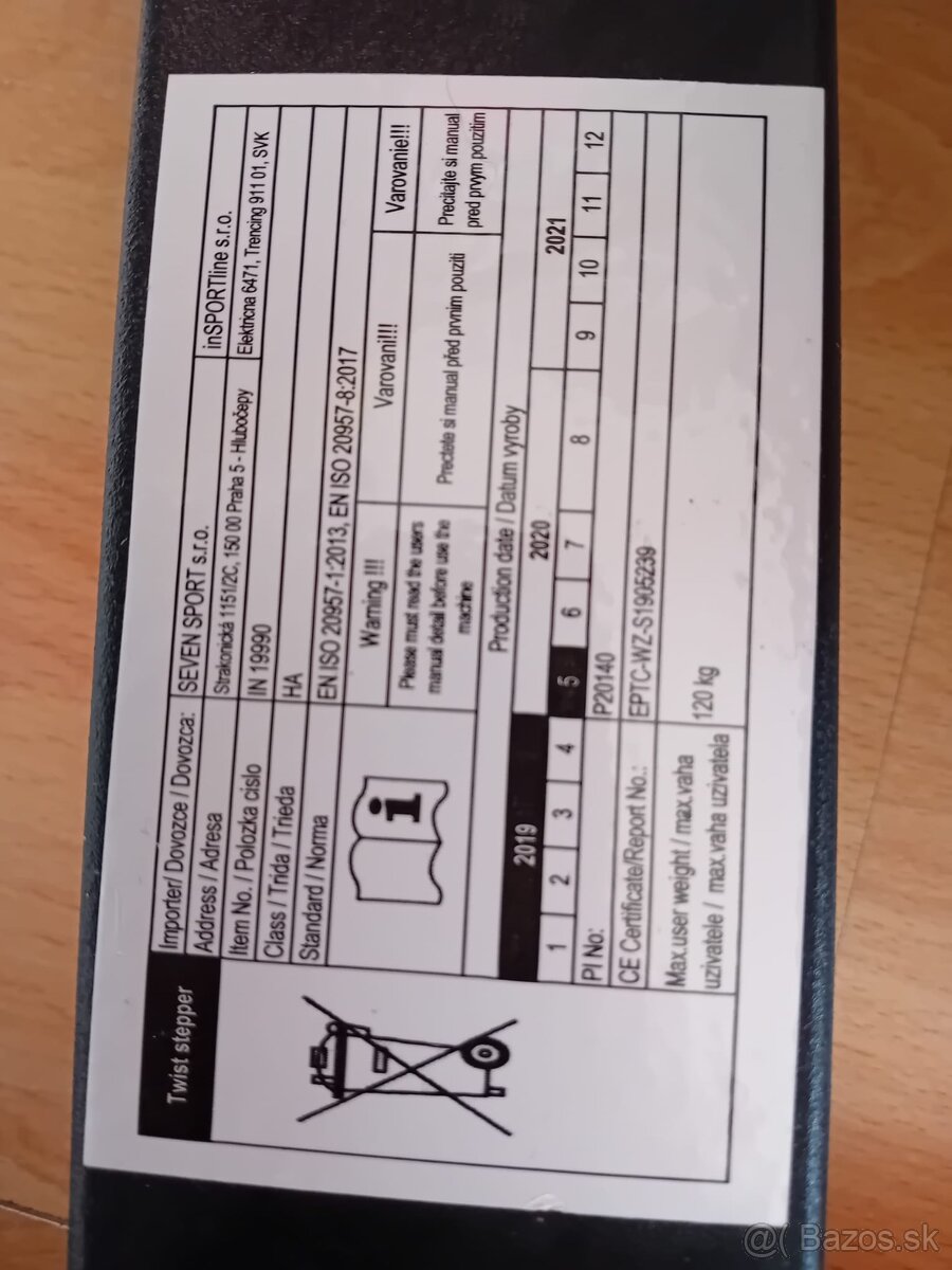 Staršie elektro: 2xtelevizor, 1xmikrovlnna rúra, 1xsteper - 8