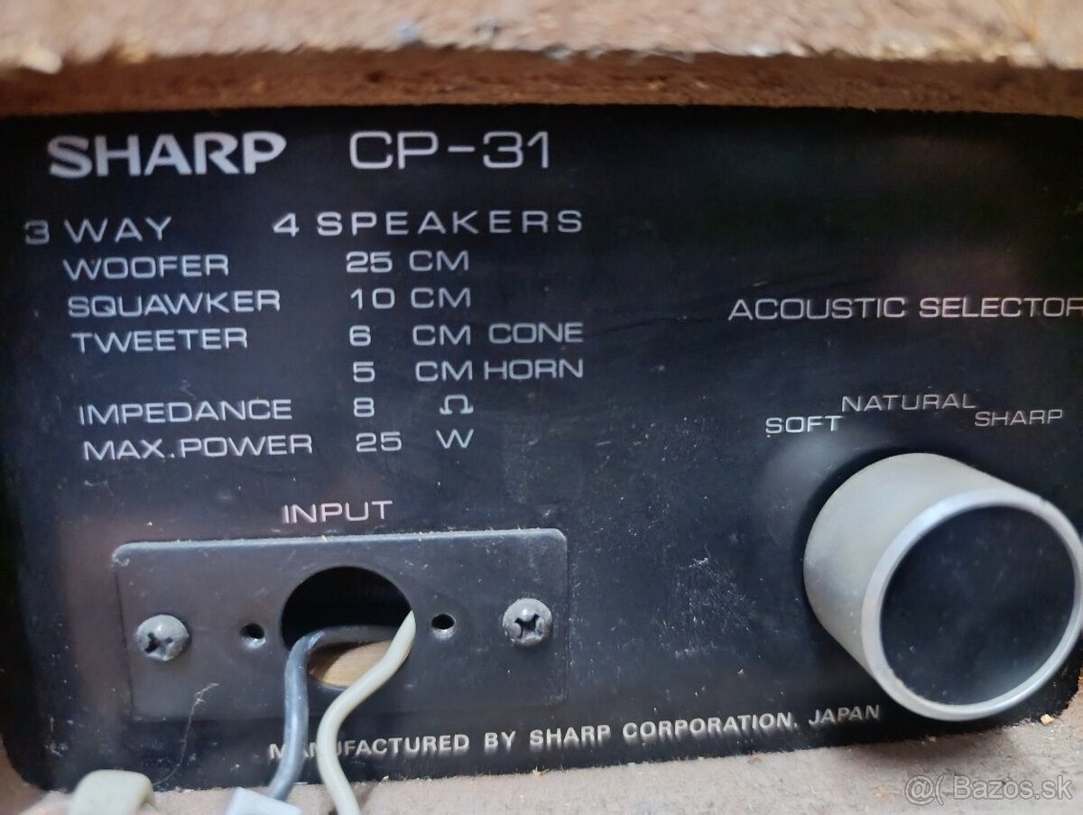 Sharp vintage reprobedne - 8