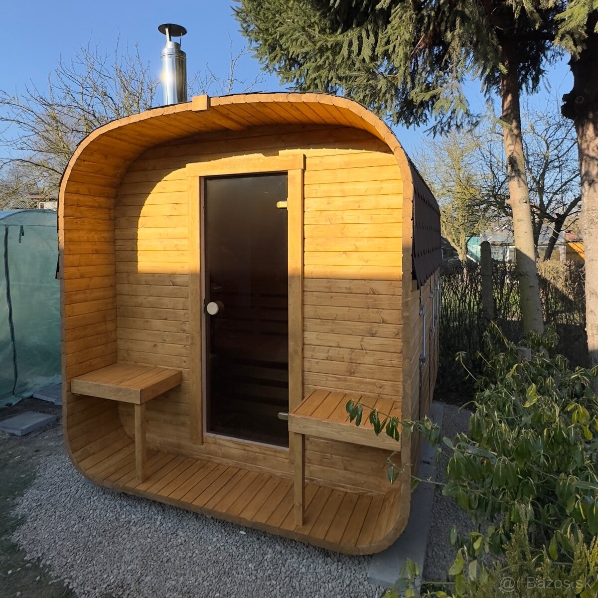 Sudová sauna 240cm AZS-ENGINEERING QUADRO 2QL - 8