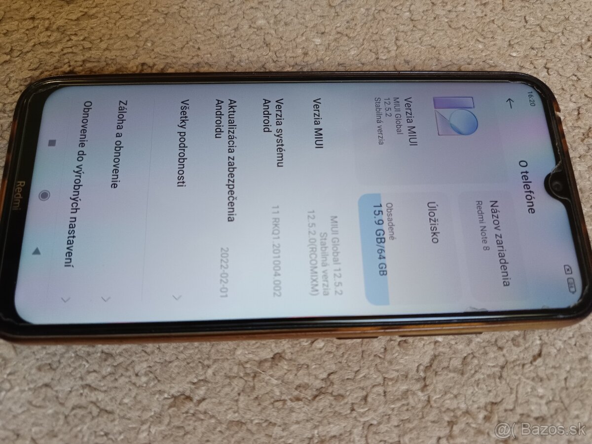 Xiaomi Redmi Note 8 - 8