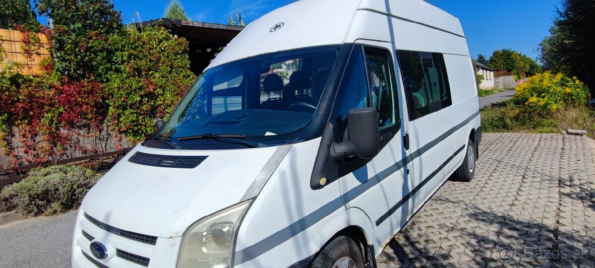 Ford Transit 300L 2,2 Tdci 6 miest, ťažné + NOVÁ STK - 8