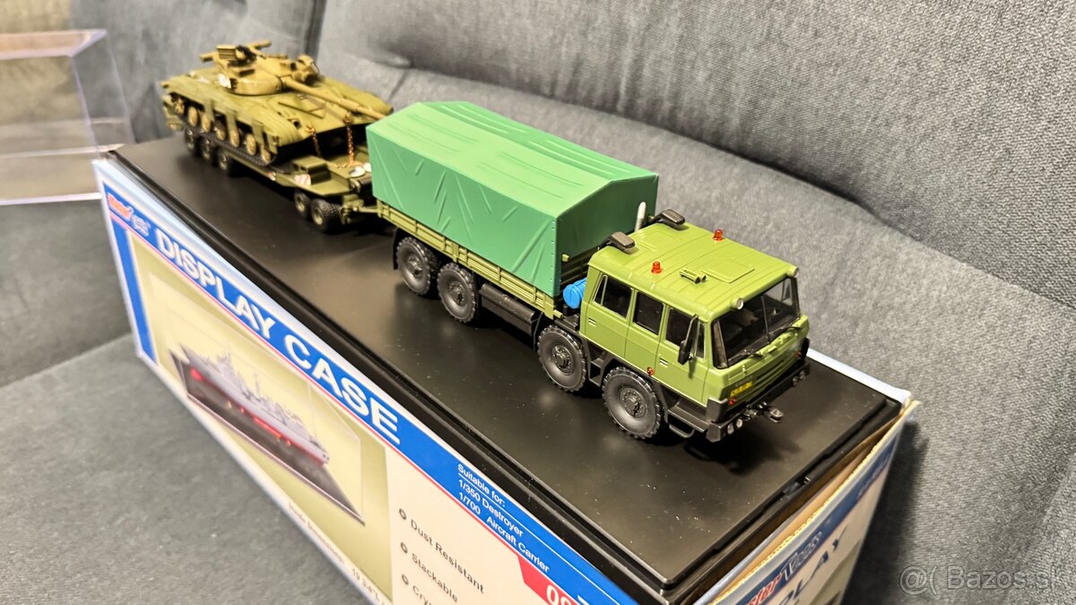 Model Tatra 813 8x8+podvalník P-50+tank T64B - 8