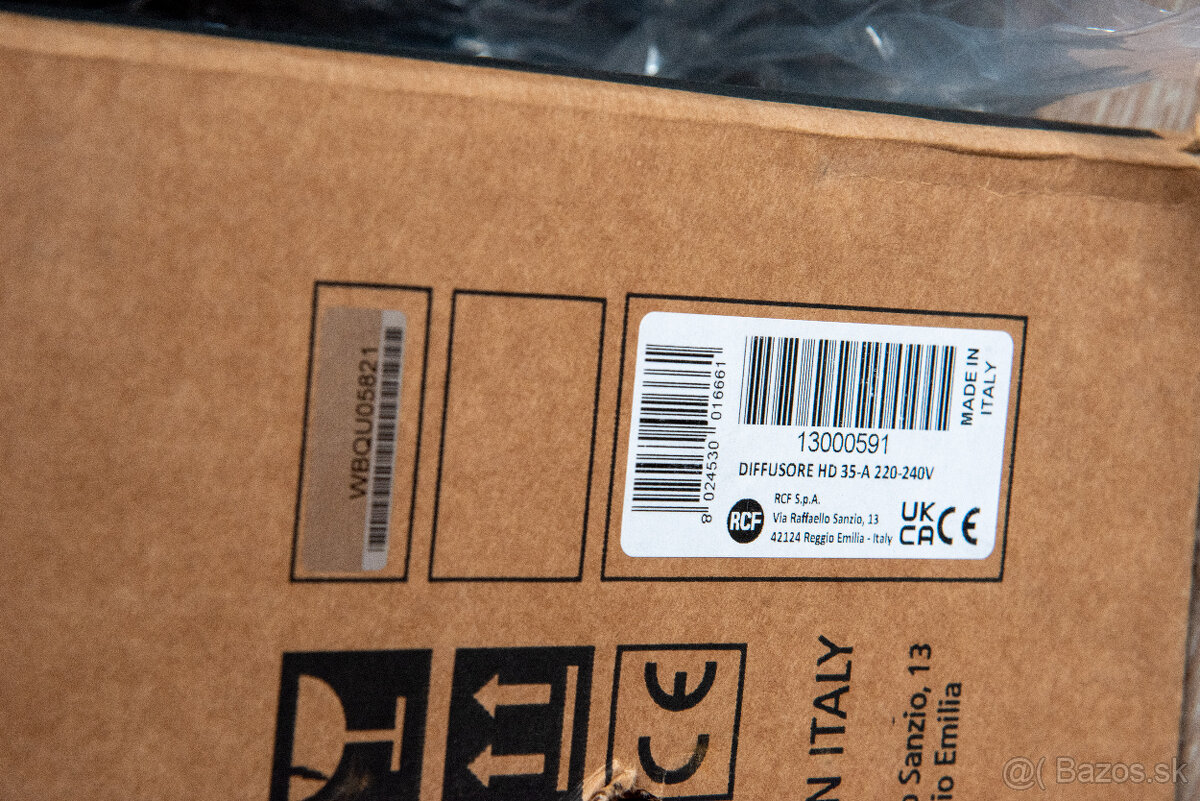 RCF HD-35A - aktívny reproduktor 1400W Peak / 700W RMS - 8