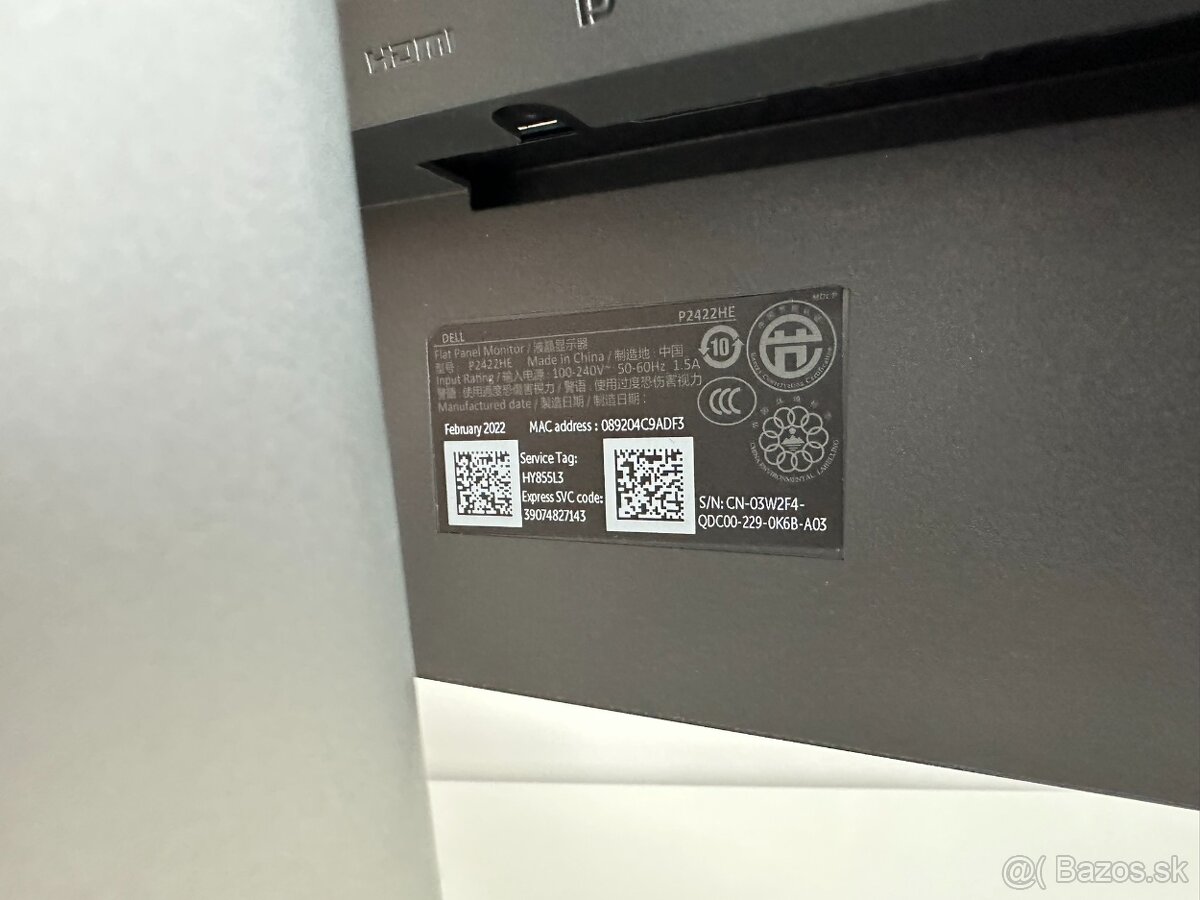 Dell P2422HE 23,8" Professional PIVOT - 8