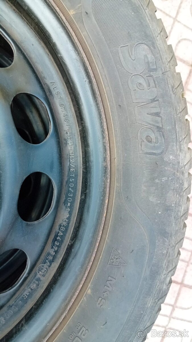 Zimná sada - 205/55 R16 91H M+S - 8