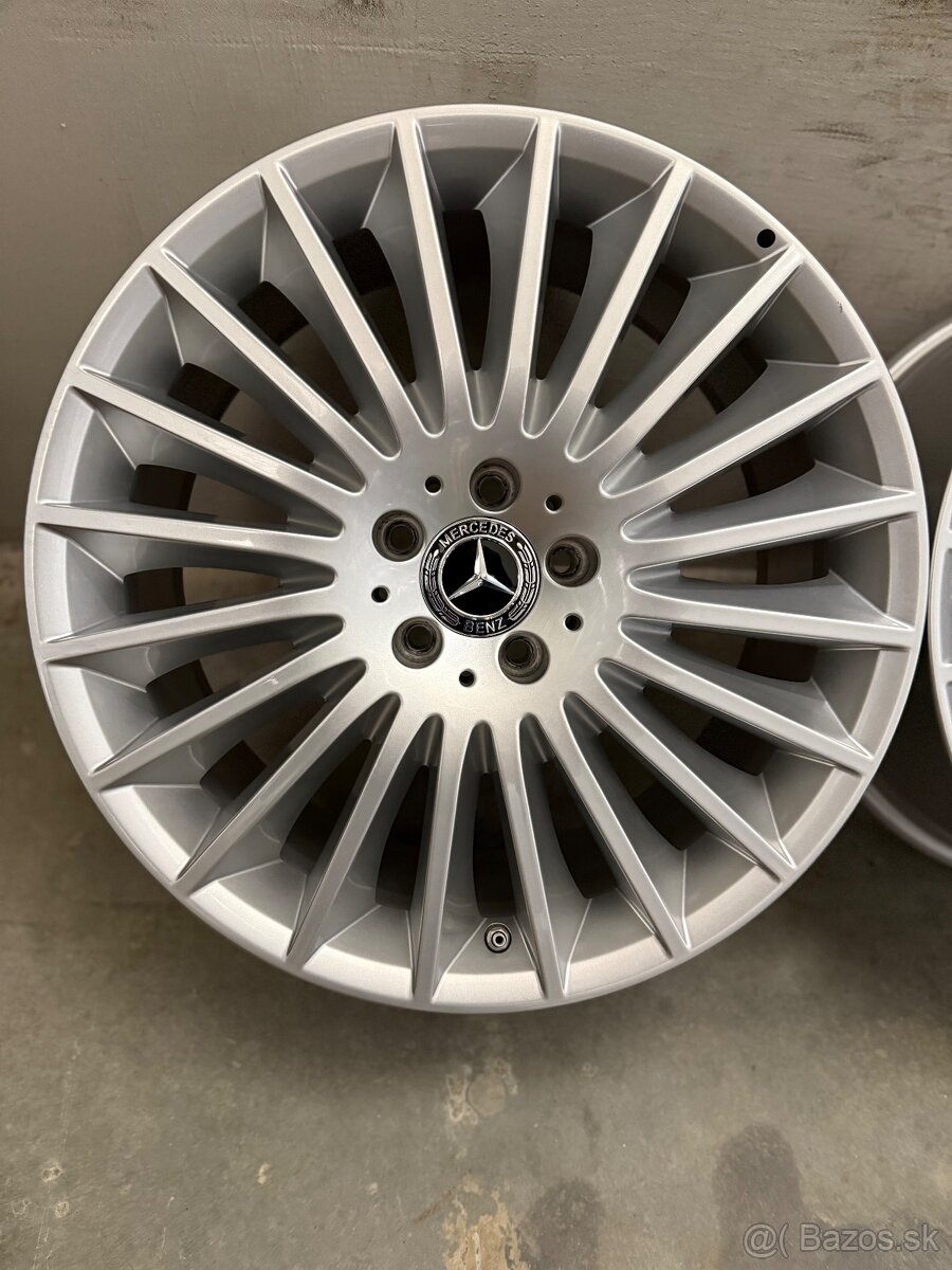 Hliníkové disky 5x112 R19 Mercedes Benz S Class W222 - 8
