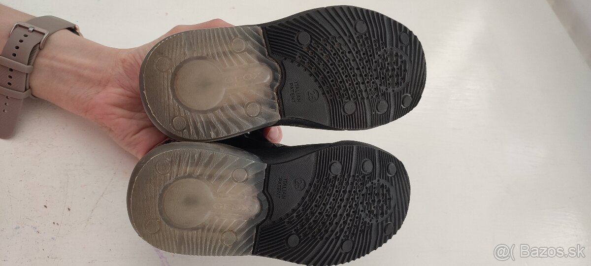 Prechodné blikajúce tenisky Geox 25 - 8