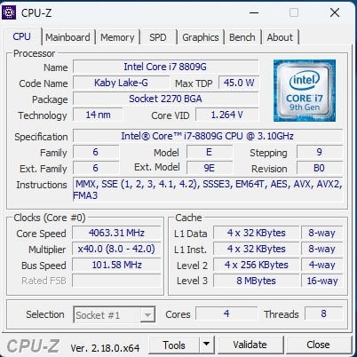 Gaming mini PC intel NUC Hades - 8