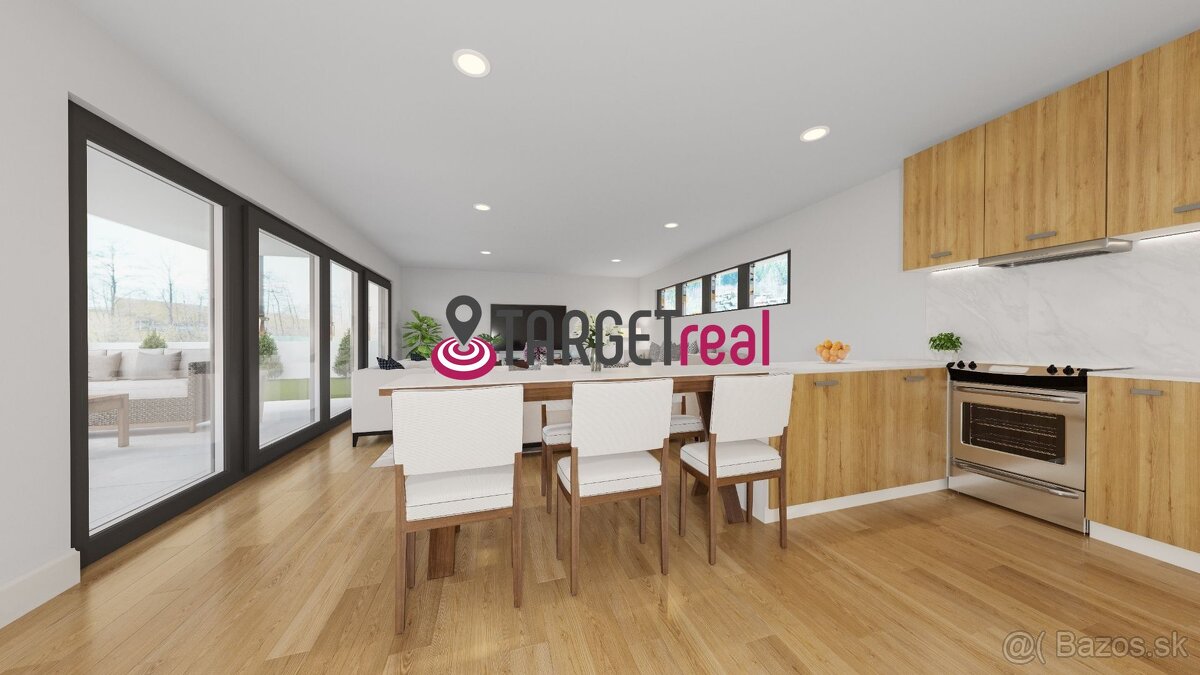 Exkluzívna novostavba 4-izbového bungalovu s dvojgarážou – T - 8