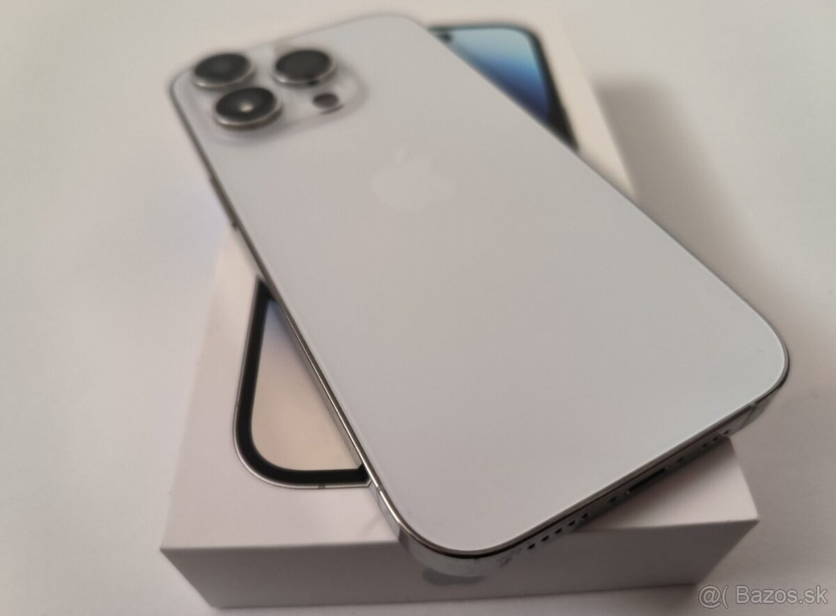 apple iphone 14 PRO 128gb Silver / Batéria 100% - 8