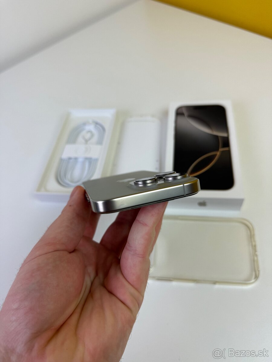 Predam vymenim Iphone 16 Pro 256GB Natural Titanium - 8